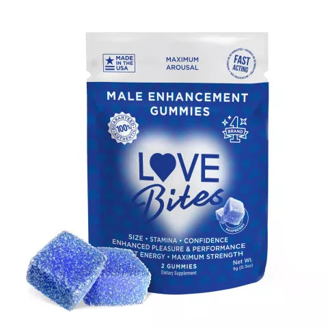 Love Bites - Male Enhancement Gummies - Box of 12 - MK Distro