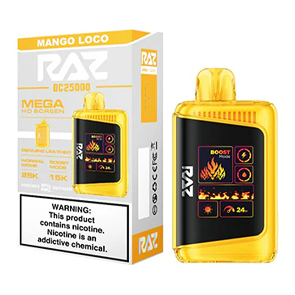 Raz LTX 25000 - Disposable Vape (5% - 25000 Puffs) - Box of 5