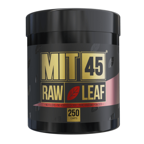 MIT45 - Raw - Kratom Capsules (250ct) - MK Distro