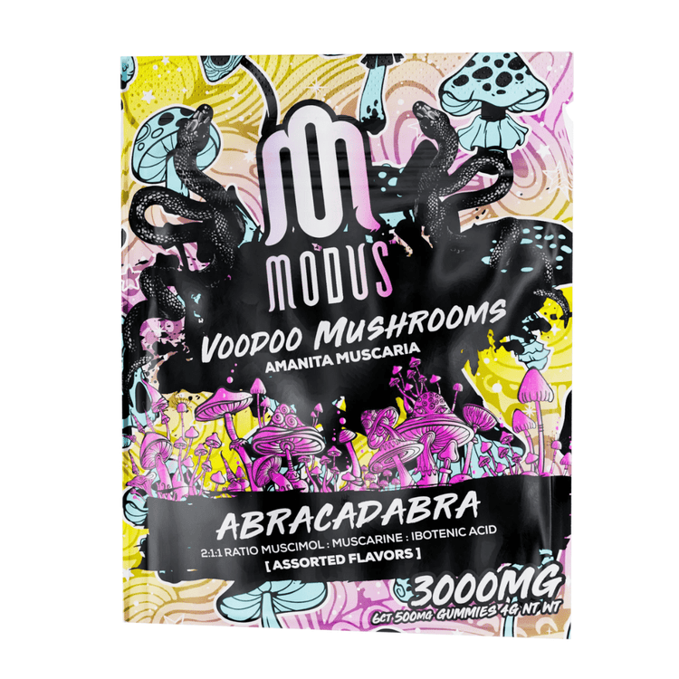 Modus - Amanita Muscaria (Voodoo Mushrooms) - Nootropic Gummies (3000mg x 5) - MK Distro