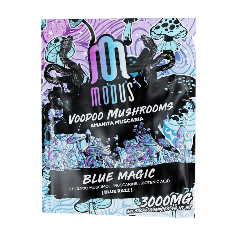Modus - Amanita Muscaria (Voodoo Mushrooms) - Nootropic Gummies (3000mg x 5) - MK Distro