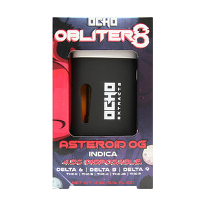 Ocho Extracts - Obliter8 (D6 + D8 + D9 + THC-X + THC-B + THC-H + THC-JD + THC-P) - Hemp Disposables (4.5g x  6) - MK Distro