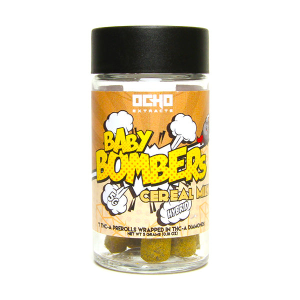 Ocho Extracts - Baby Bombers - Hemp Pre-Rolls (5g x 8) - MK Distro