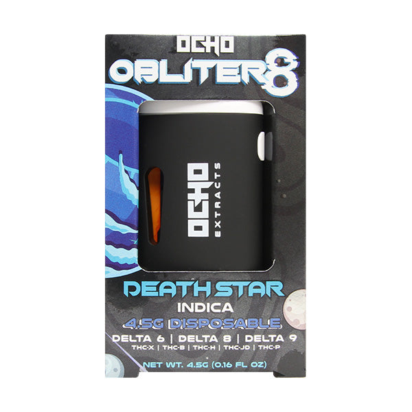 Ocho Extracts - Obliter8 (D6 + D8 + D9 + THC-X + THC-B + THC-H + THC-JD + THC-P) - Hemp Disposables (4.5g x  6) - MK Distro