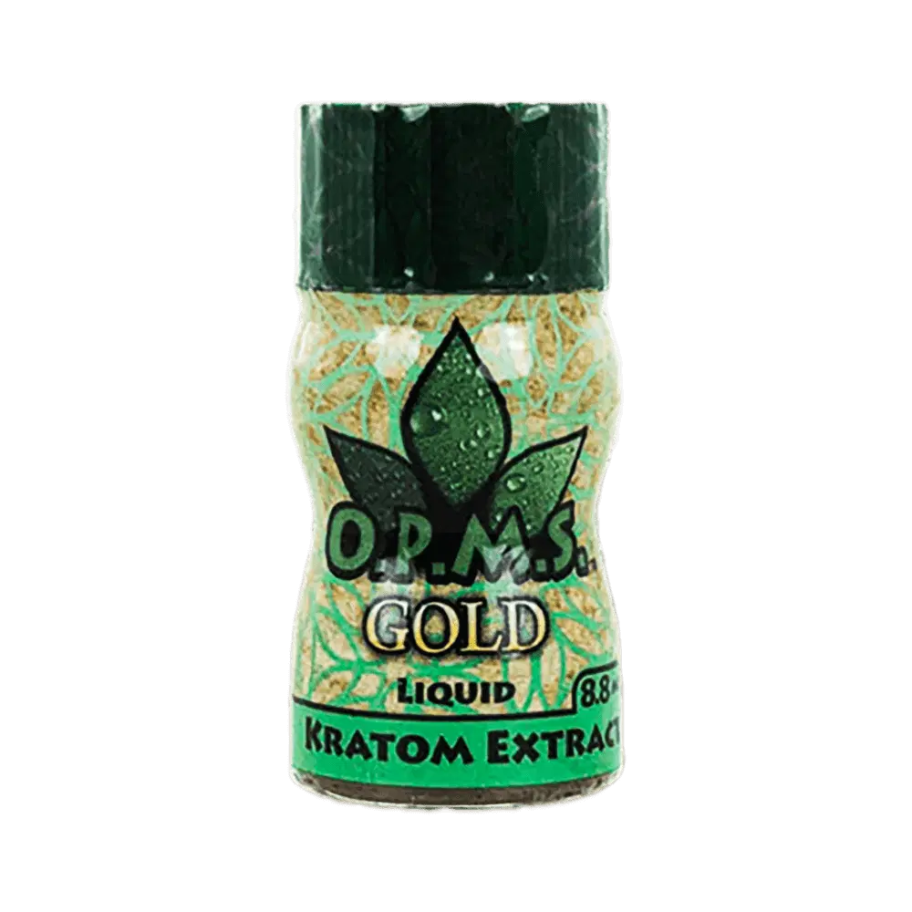 OPMS Gold Liquid Kratom Shot (Box of 45) - MK Distro