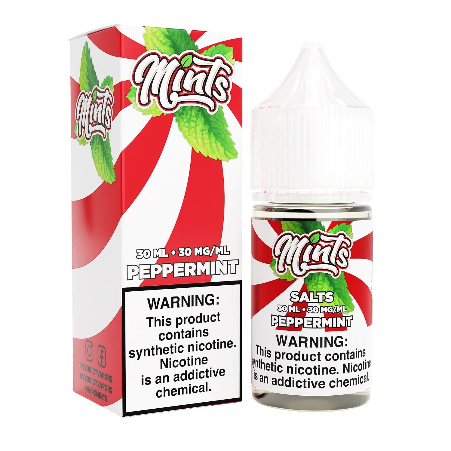 Mints -Salt Nic E-Liquid (30mL/ 30mg)