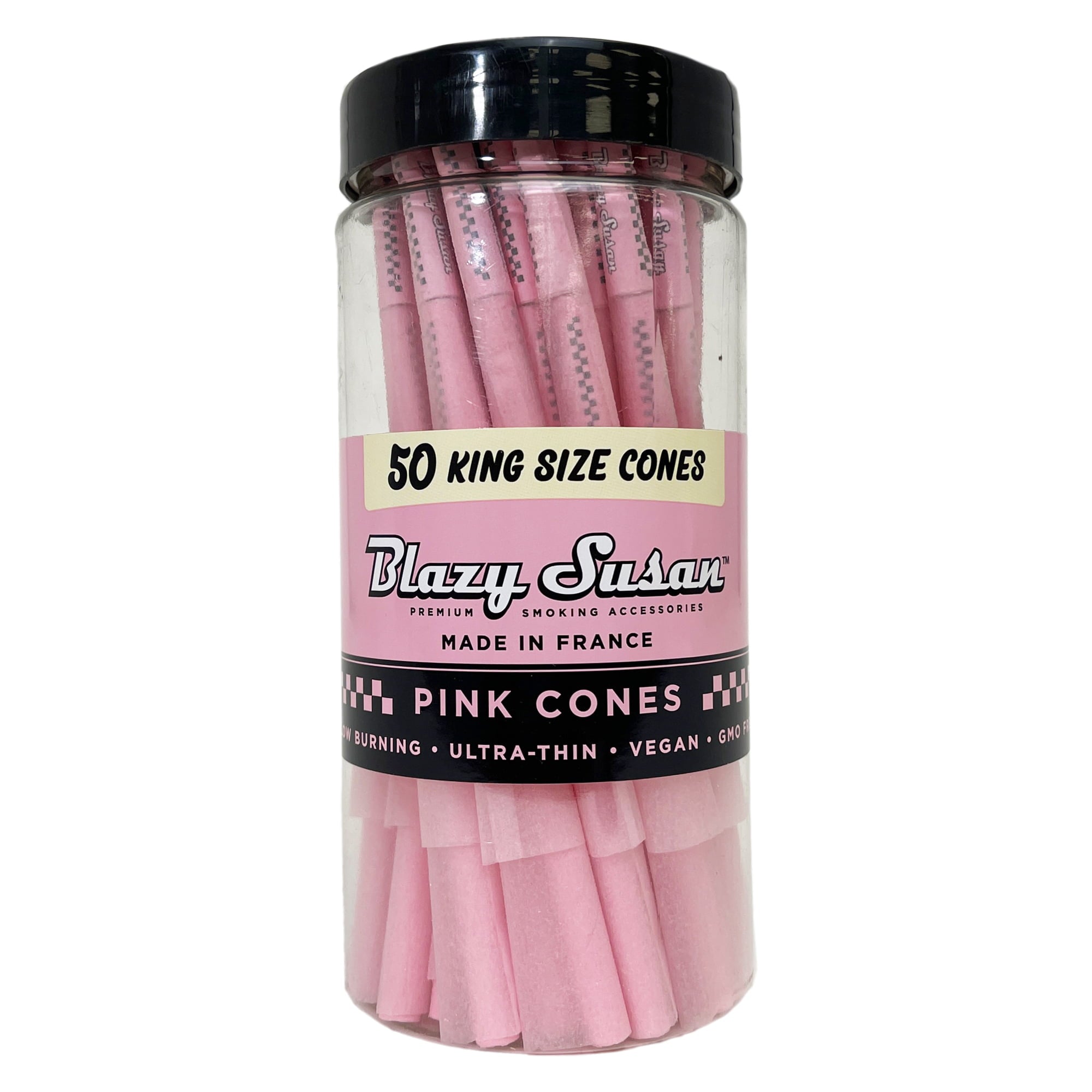 Blazy Susan - King Size Pre-Rolled Cones (Jar of 50)