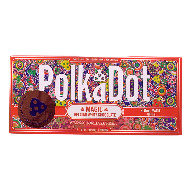Polk A Dot - Mushroom Magic Blend Chocolate - Nootropic Edibles (10000mg x 10) - MK Distro