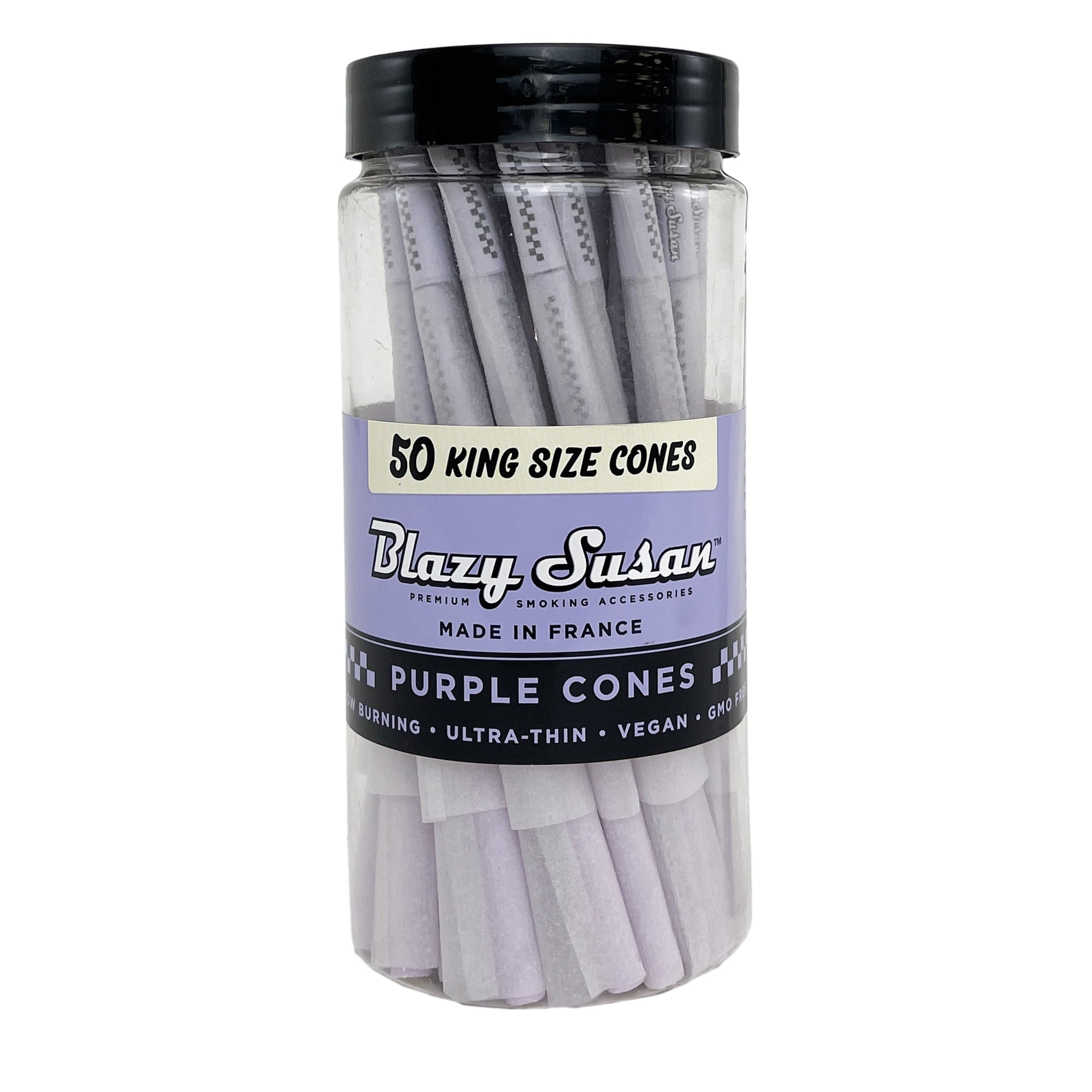 Blazy Susan - King Size Pre-Rolled Cones (Jar of 50)