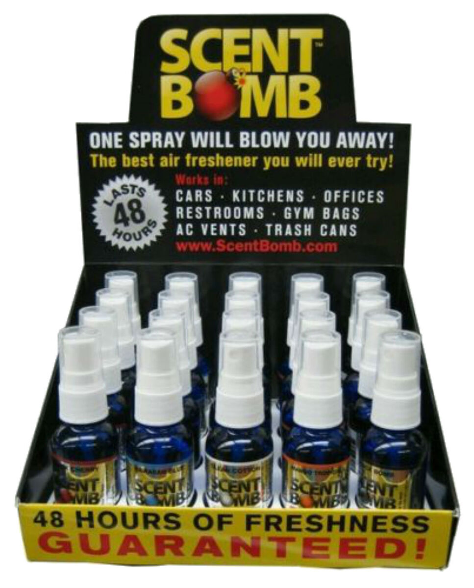 Scent Bomb - Scent Air Freshener Spray - Incense & Air Fresheners (1oz x 20)