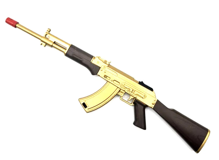 AK-47 -  "15" Rifle BBQ Gun Butane Lighter Refillable BBQ Lighter Light Up Ur Grill - MK Distro