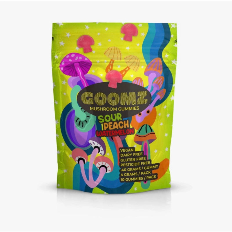 Goomz - Premium Mushroom (Vegan Dairy Free Gluten Free) - Gummies (4g x 10) - MK Distro