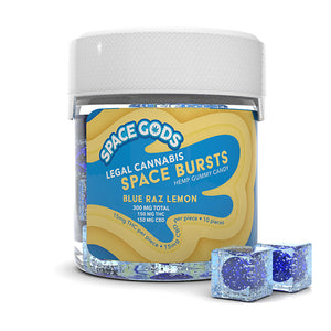 Space Bursts (D9 THC + CBD) - Space Gummies (300mg x 12) - MK Distro