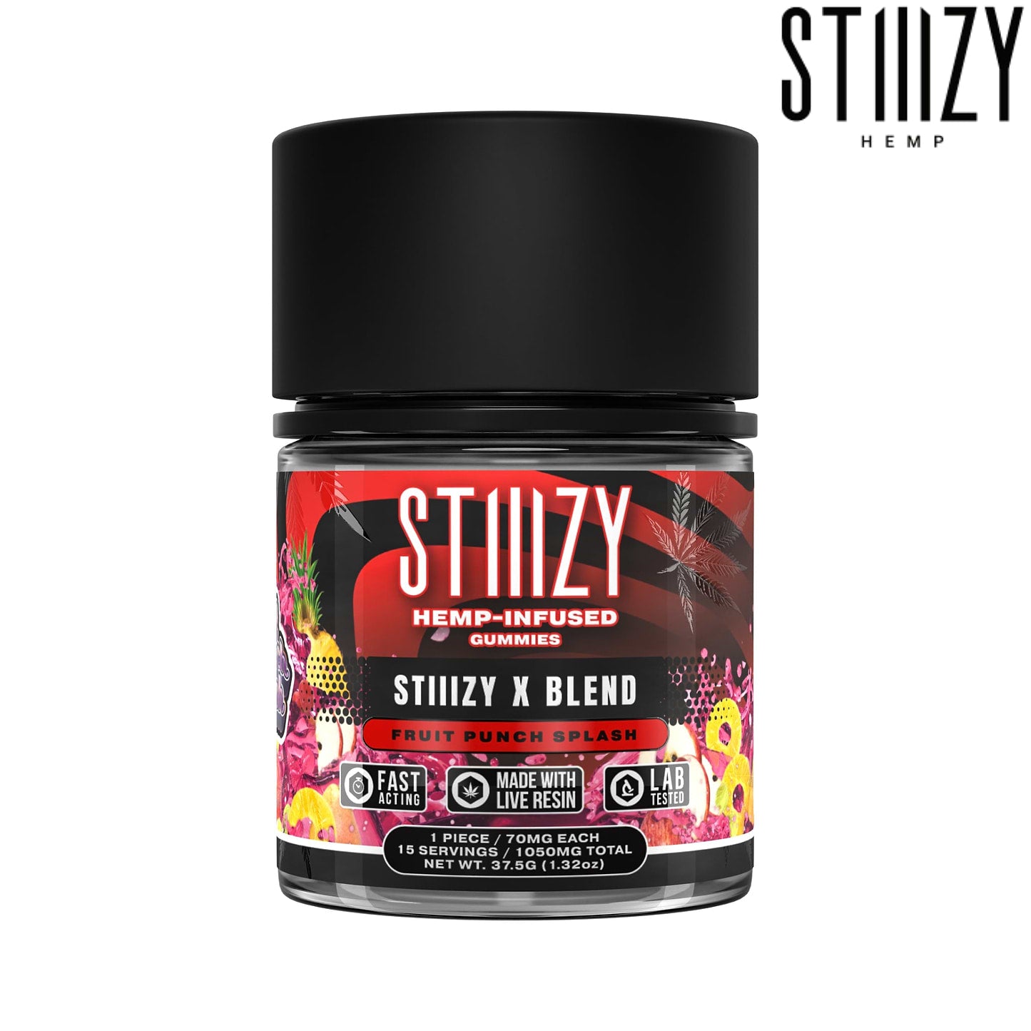 STIIIZY - Gummies (X BLEND) - Gummies & Edibles (1050mg x 10) - MK Distro
