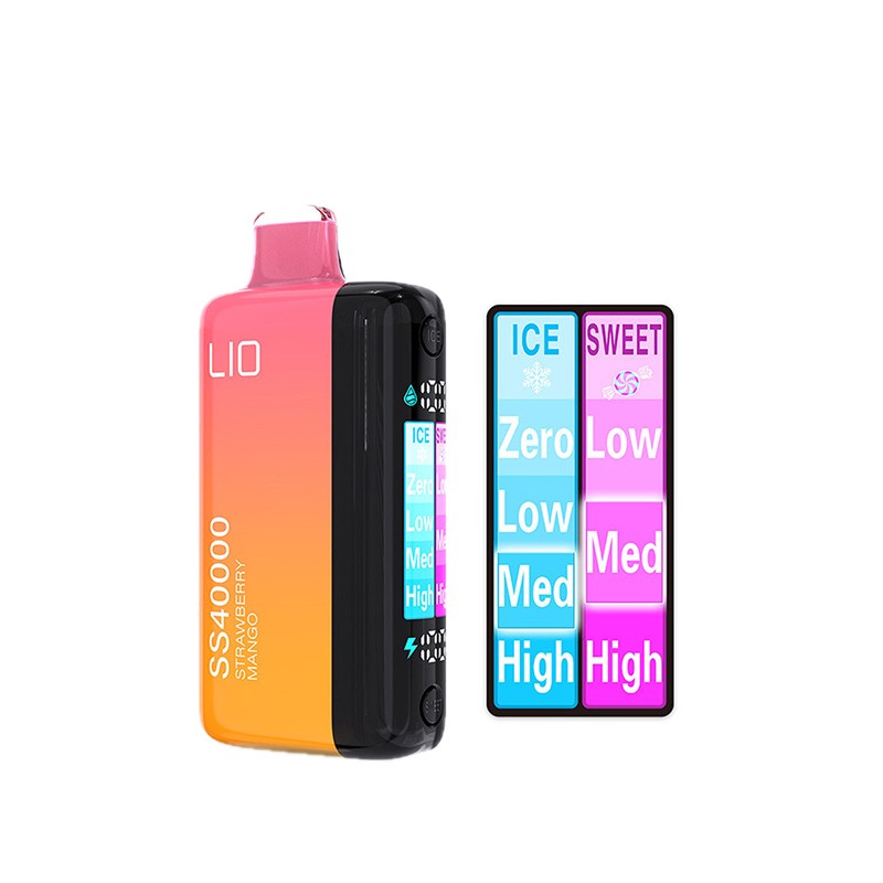 IJOY LIO SS40000 - Disposable Vapes (5% - 40,000 Puffs) - Box of 5