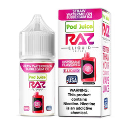 Raz x Pod Juice - Salt Nic E-Liquid (TFN, 30mL / 55mg)