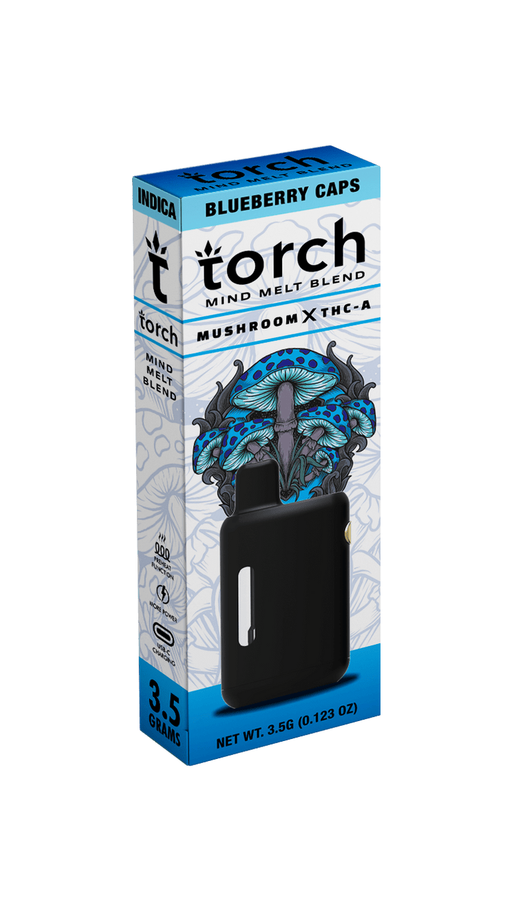 Torch - Mind Melt Blend (Mushroom x THC-A) - Hemp Disposables (3.5g x 5) - MK Distro