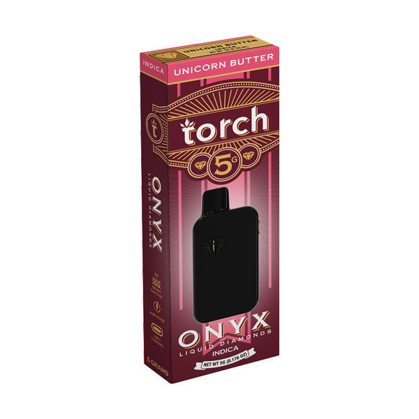 Torch - Onyx Liquid Diamonds (D8 + D9 + THC-A + THC-P) - Hemp Disposables (5g x 5) - MK Distro