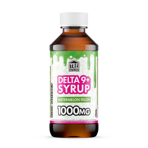 Tre House - Cannabis Syrup (Delta9 + Syrup) - Hemp Syrup (1000mg) - MK Distro