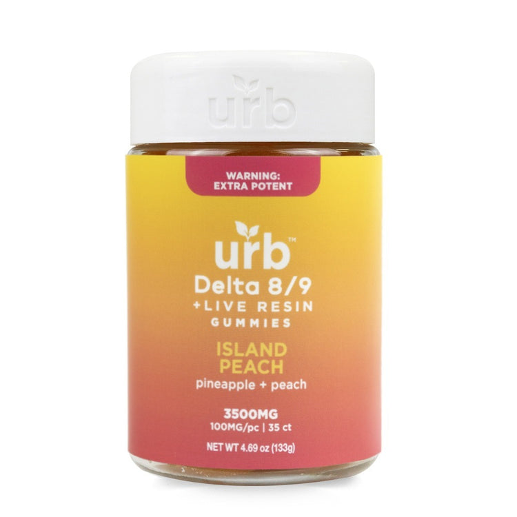 urb - Extra Potent (Delta 8/9 + Live Resin) - Gummies & Edibles (3500mg) - MK Distro