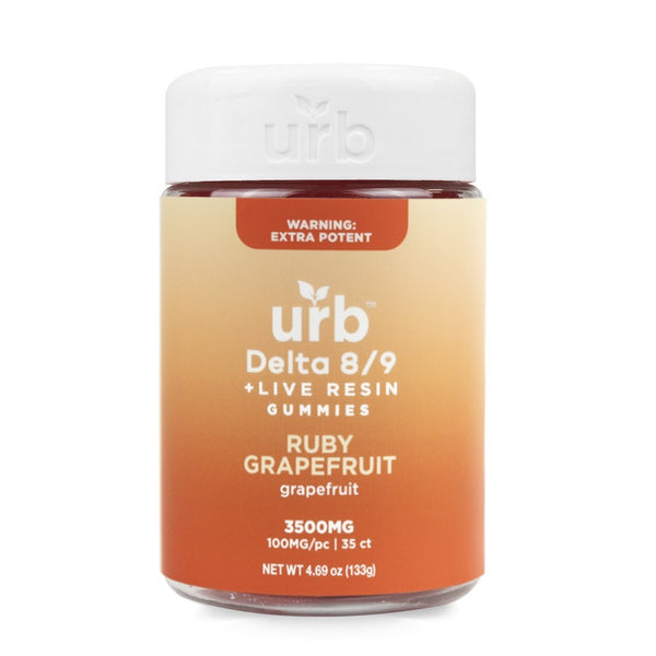 urb - Extra Potent (Delta 8/9 + Live Resin) - Gummies & Edibles (3500mg) - MK Distro