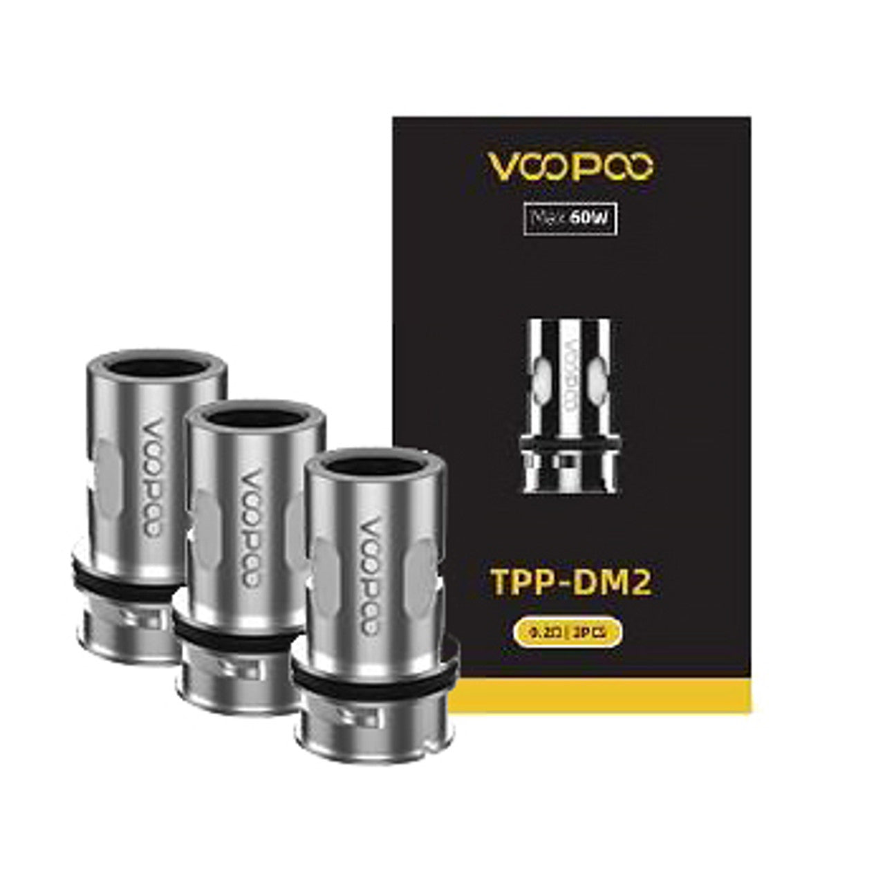 Voopoo - TPP DM2 0.2Ω 60W - Coils (Box of 3) - MK Distro
