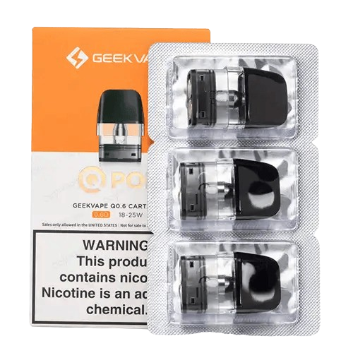 GeekVape - Wenax Q Replacement Pods (3mL x 3pcs)