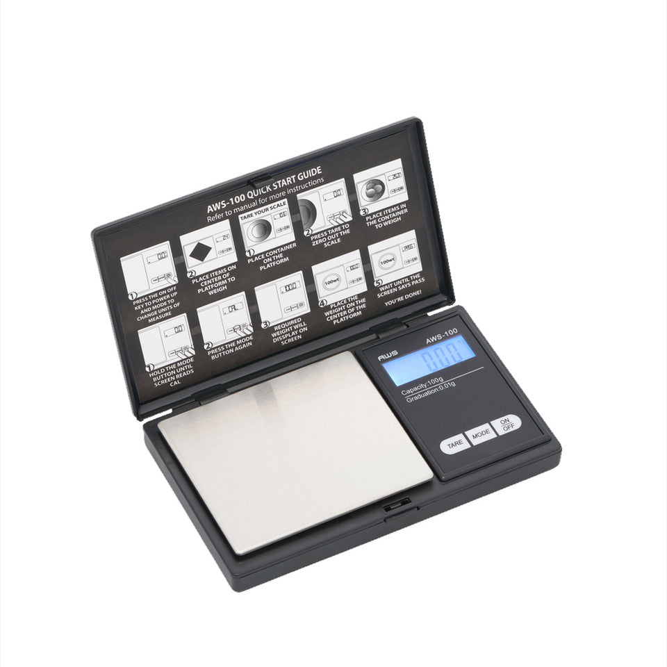 AWS-100 - Digital Pocket Scale (100g/0.01g) - MK Distro