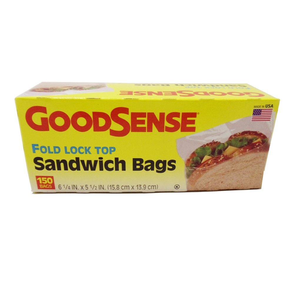 GoodSense - Sandwich Bags (Box of 150) - MK Distro