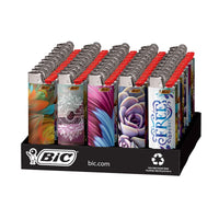 BiC Maxi - Special Edition Bohemian Series - Pocket Lighters (50-Count Tray) - MK Distro