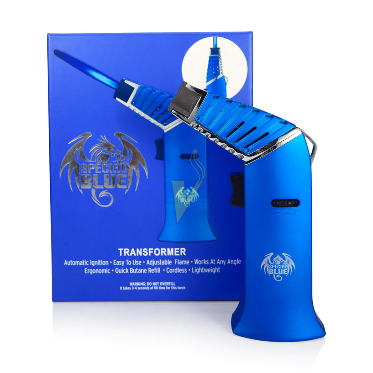 Special Blue - Transformer Butane Torch - Refillable Lighters (Single Flame) - MK Distro