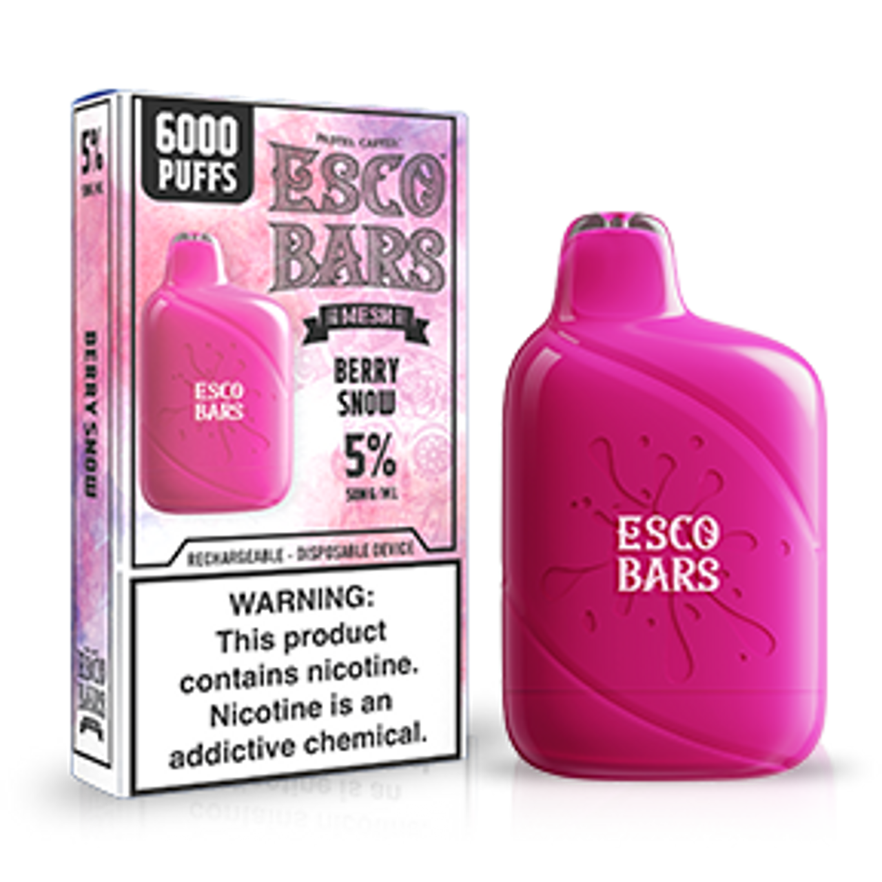 Esco Bar Mesh - Disposable Vape (5% - 6000 Puffs) - MK Distro