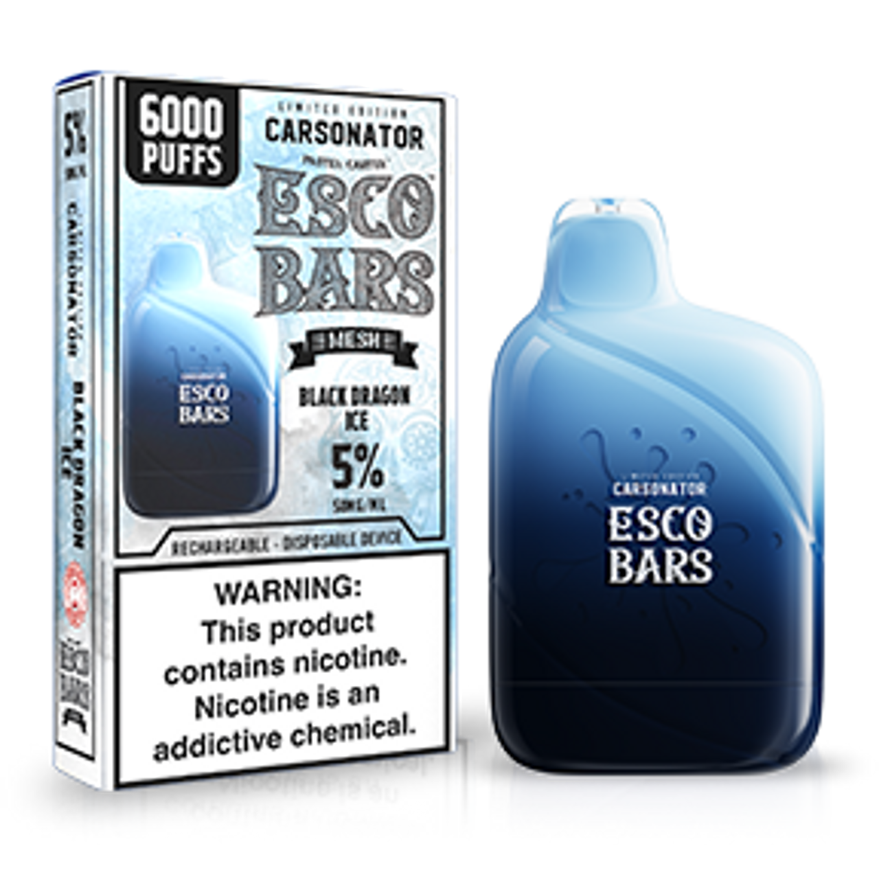 Esco Bar Mesh - Disposable Vape (5% - 6000 Puffs) - MK Distro