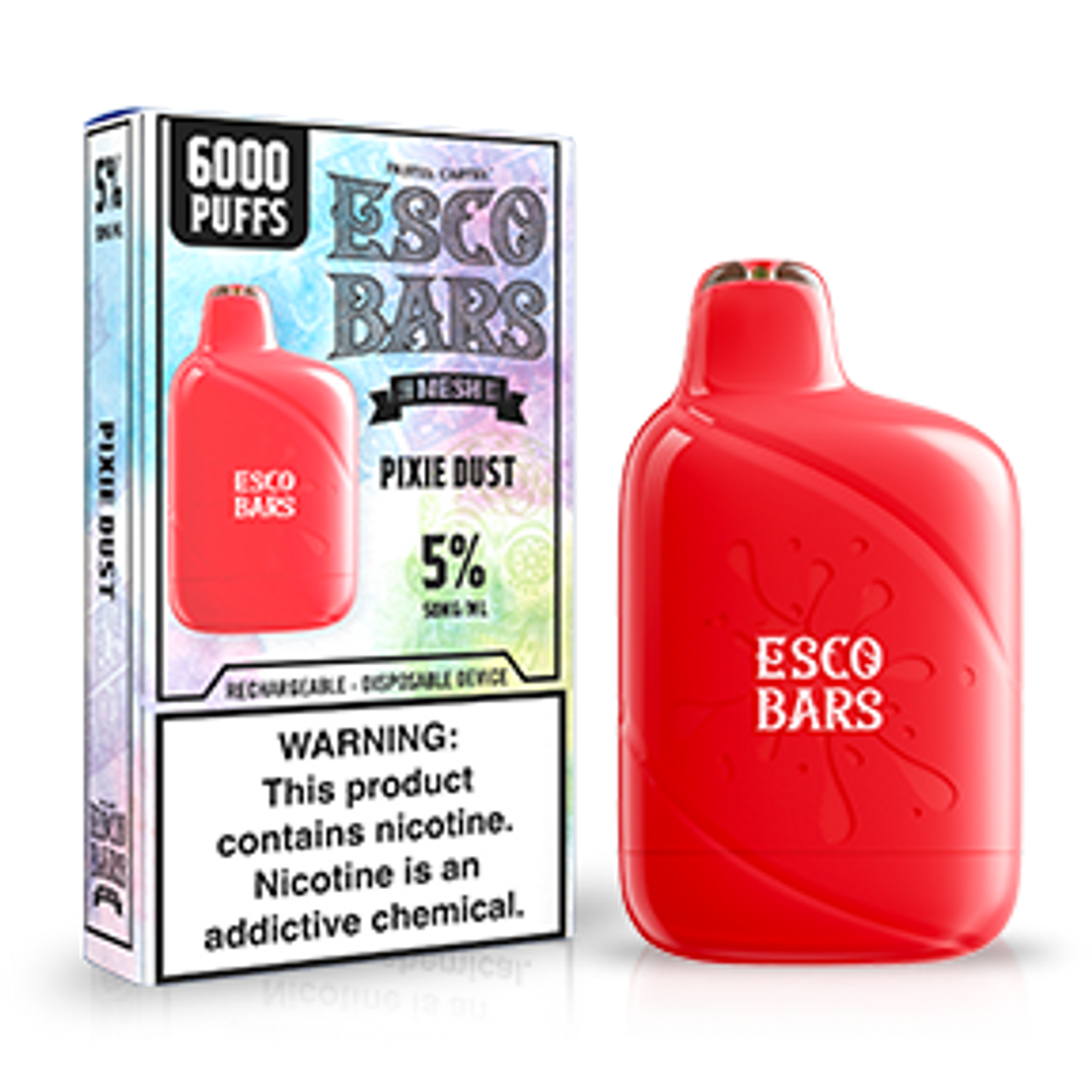 Esco Bar Mesh - Disposable Vape (5% - 6000 Puffs) - MK Distro