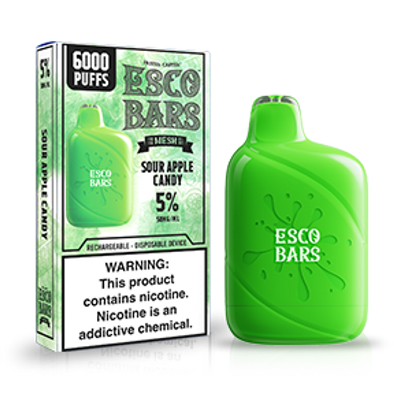 Esco Bar Mesh - Disposable Vape (5% - 6000 Puffs) - MK Distro