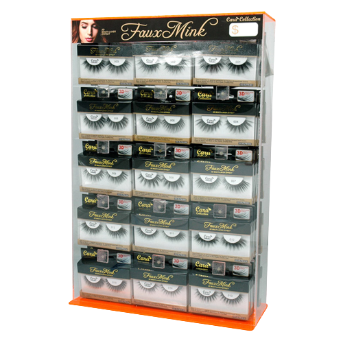 3D FAUX MINK EYELASHES,DISPLAY 60 SET - MK Distro