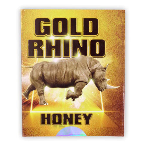 Wonderful Honey Rhino - RED - 12 Liquid Sticks - 12 Vloeibare Zakjes -  Honing met