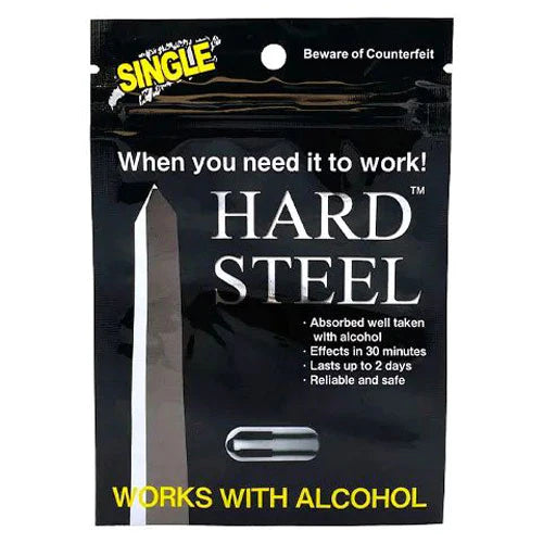 Hard Steel - Performance Enhancement Pill (Box of 24) - MK Distro