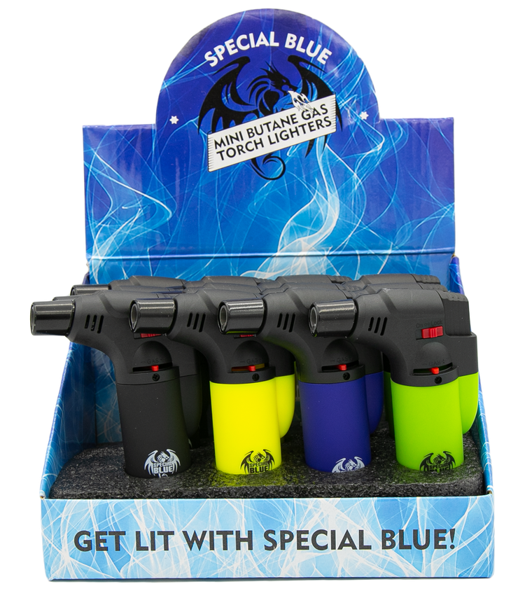 Special Blue - Bernie Rubber - Disposable Lighters (Box of 15) - MK Distro