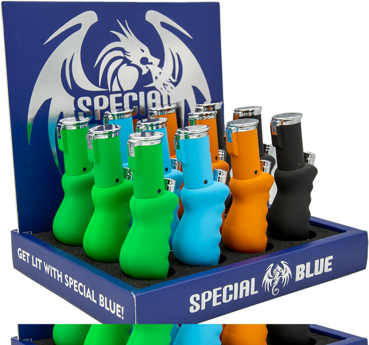 Special Blue - Saxophone - Disposable Lighters (Box of 12) - MK Distro