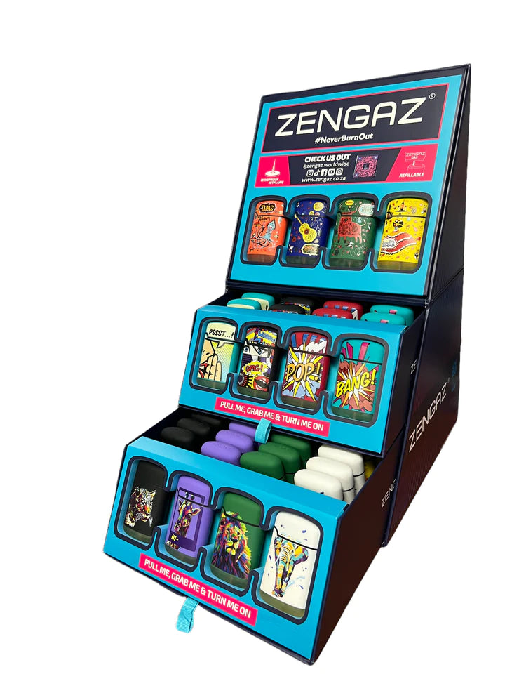 Zengaz Lighter Display Zl-3 - MK Distro