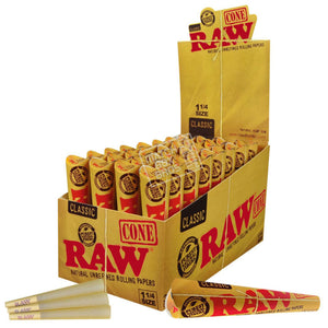 Raw Classic 1 1/14 - Cones (6 x 32) - MK Distro