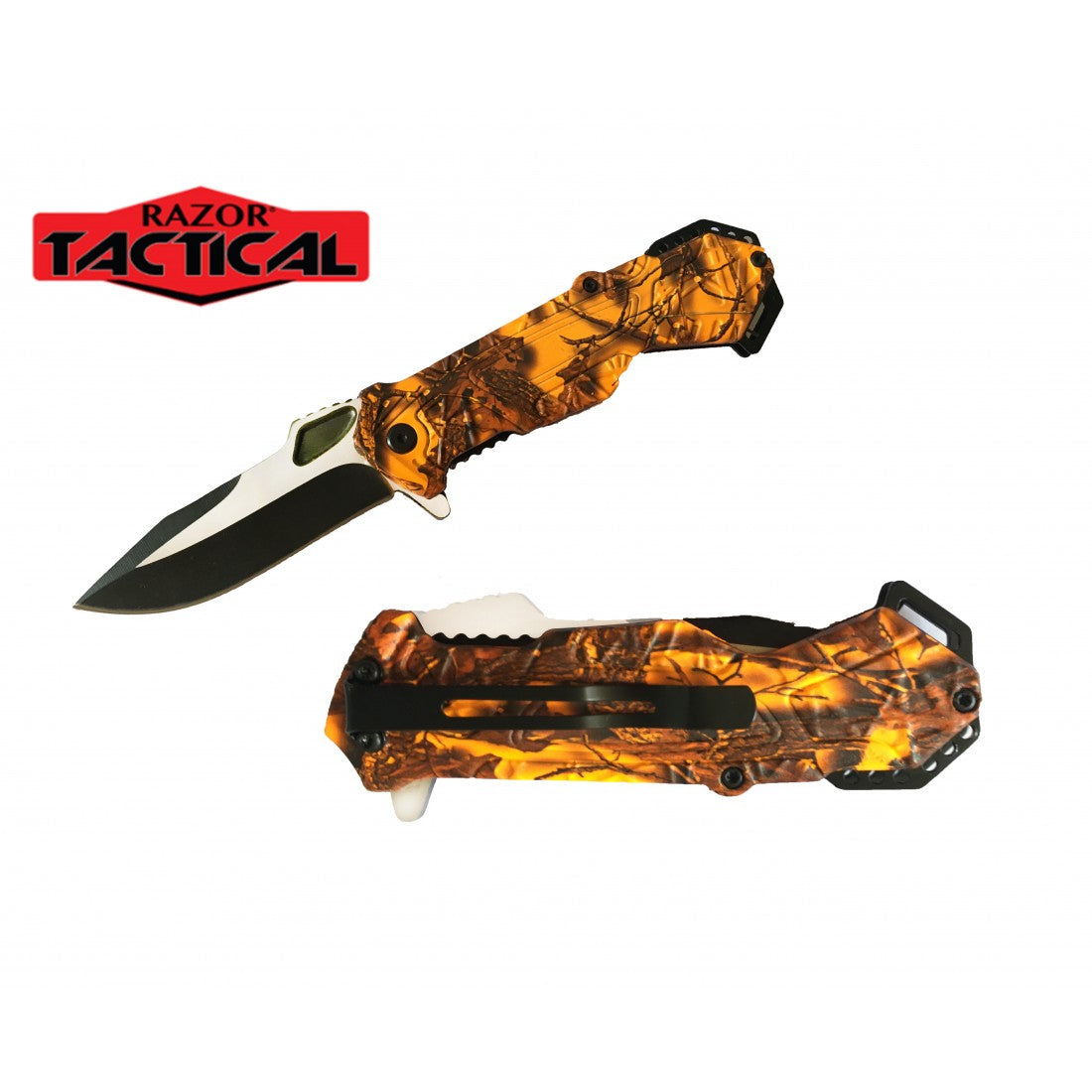 RT-7128OC Spring Assist Knife, 4.5" Closed.(120/12/13*10*17/40) - MK Distro