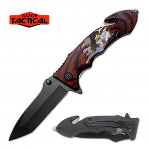 Eag;e Assist Knife ABS Handle (120/12/14*9*16/40)-RT-7362EG - MK Distro