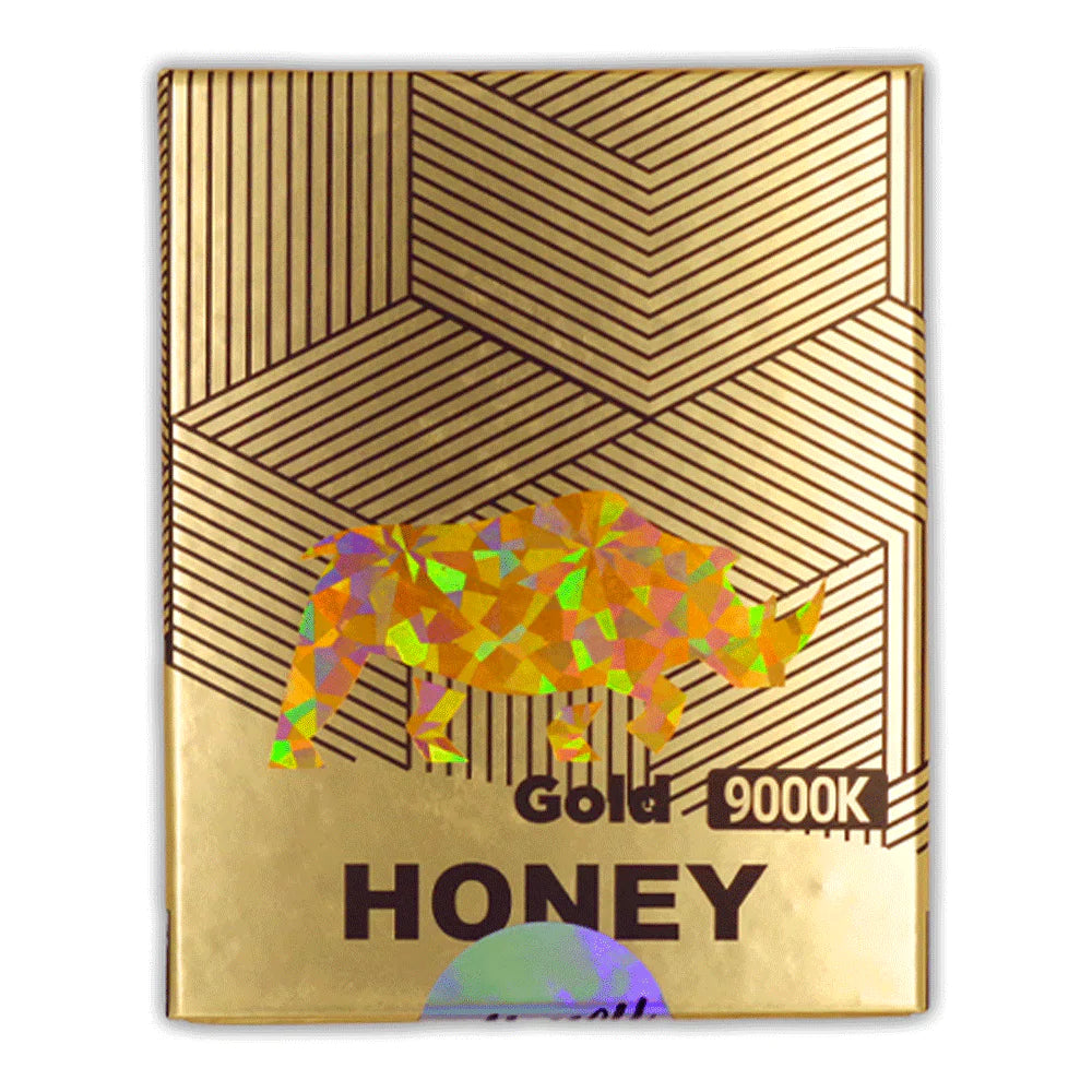 Rhino Gold 9000K Honey (12 Sachets - 15 G) - MK Distro