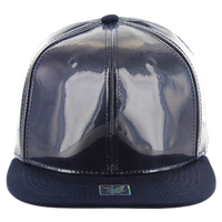 Adjustable Baseball Hat - Transparent Waterproof (Navy) - MK Distro