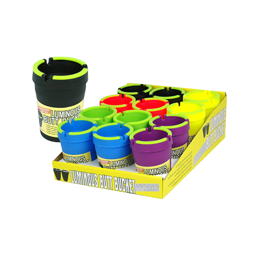 Next - Luminous Butt Bucket (GLOW IN THE DARK) - Box of 12 -(3.25 x 4.4 inch) - MK Distro