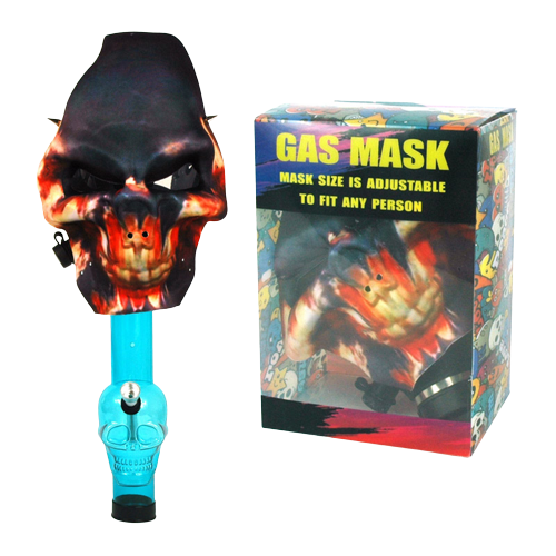 CHARACTER GAS MASK WITH PIPE,N3 24PC IN A MASTER CASE - MK Distro
