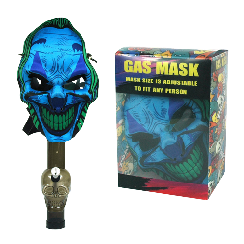 CHARACTER GAS MASK WITH PIPE,N6 24PC IN A MASTER CASE - MK Distro