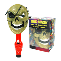 CHARACTER GAS MASK WITH PIPE,S1 SKULL 24PC IN A MASTER CASE - MK Distro